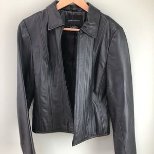 Women’s Black Leather Jacket
